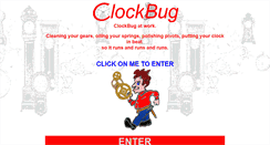Desktop Screenshot of clockbug.com